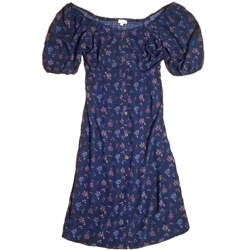 NWOT AVLN Studio off the shoulder floral dress